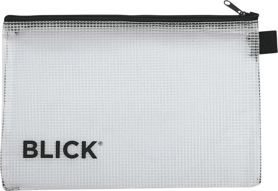 Blick Mesh Zipper Bag - 5" x 10"