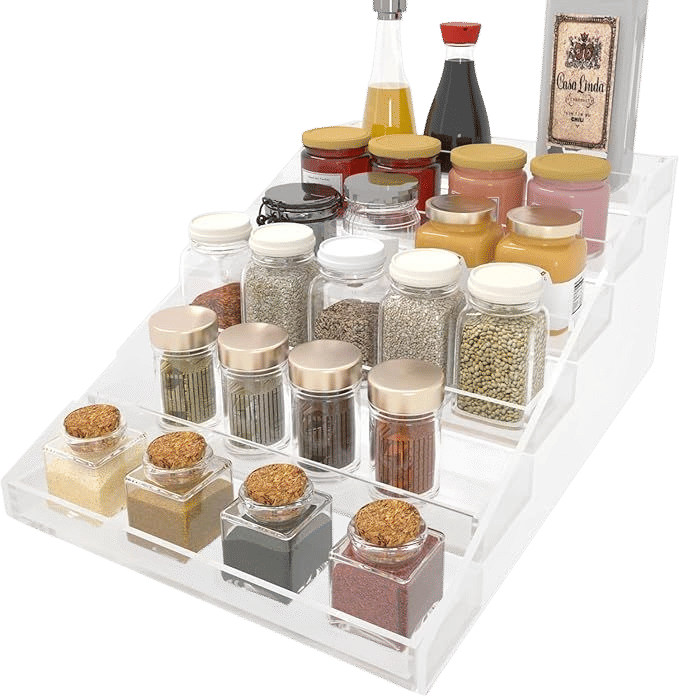 Spice Rack Organizer For Cabinet