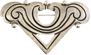 Vintage Mexican Taxco Sterling Brooch