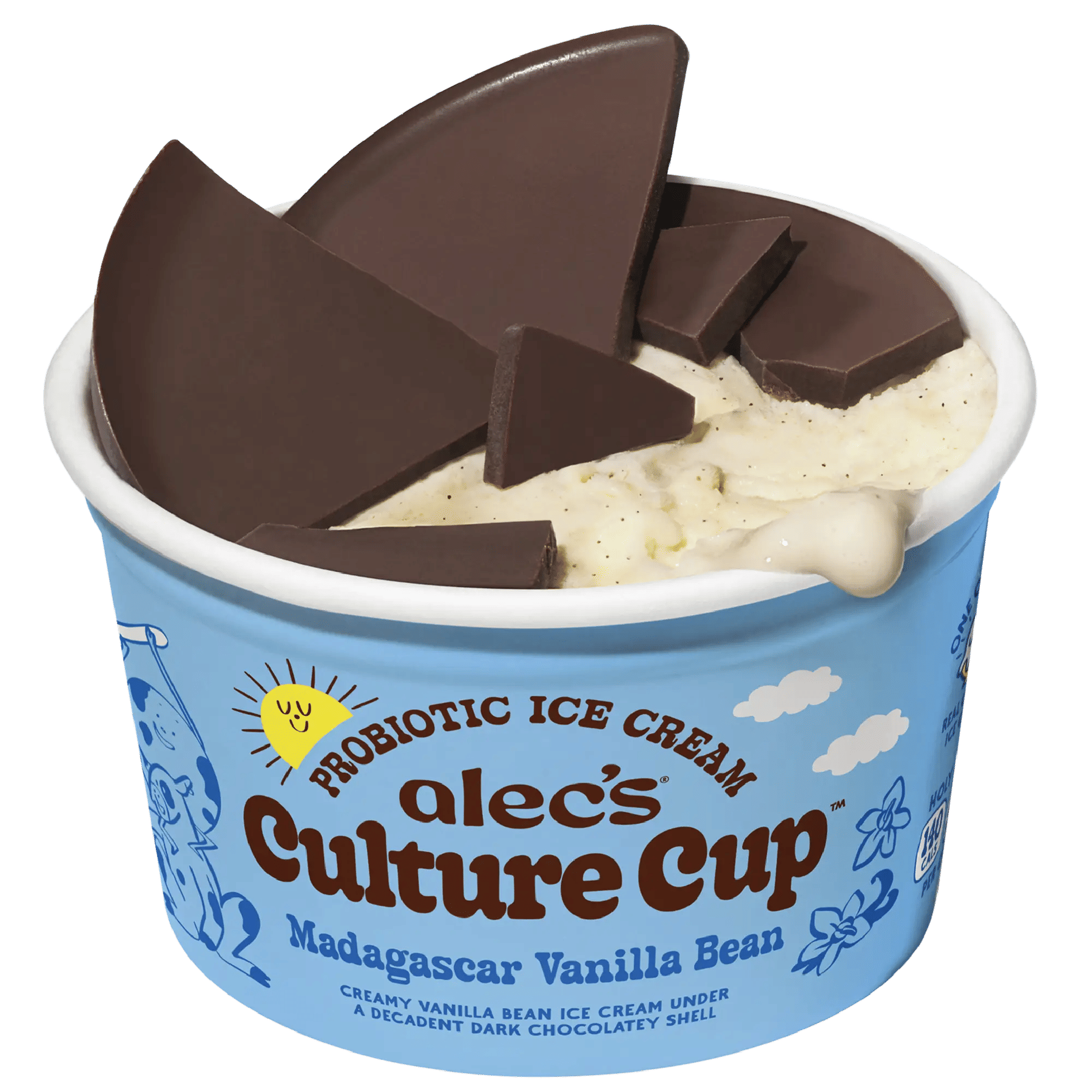 Alec's Ice Cream Madagascar Vanilla Bean 4-Pack