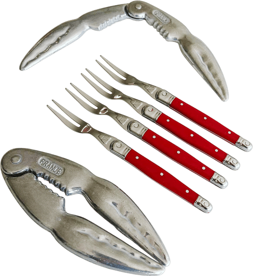 Laguiole Seafood Cracker Set (14 Pieces)