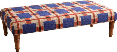 Upholstered Ottoman by JuteMahal
