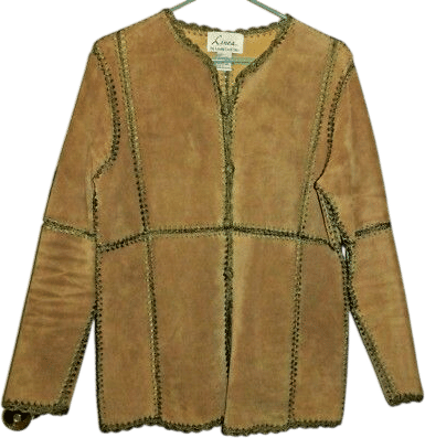 Vintage Kinna Suede Patchwork Jacket