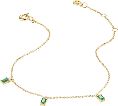 Baguette Gemstone Bracelet