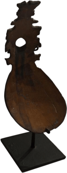 Antique Coconut Wood Rice Spoons