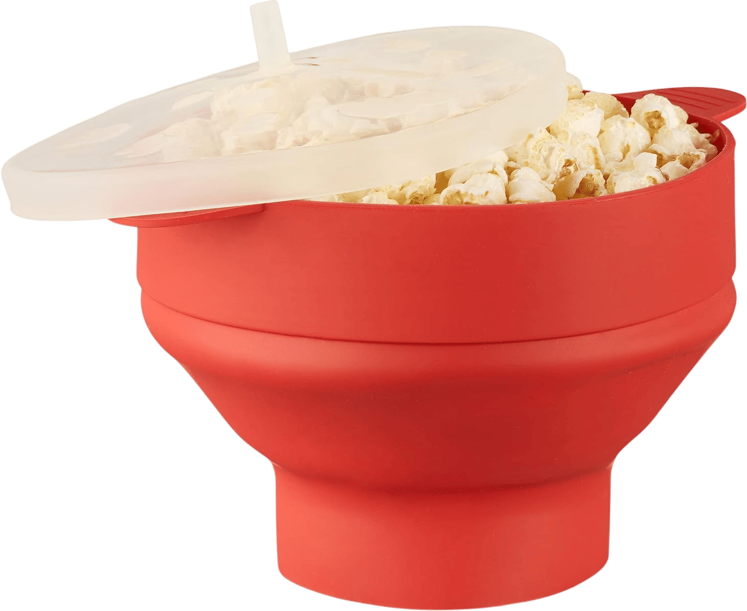 Air popped popcorn (in the microwave!)