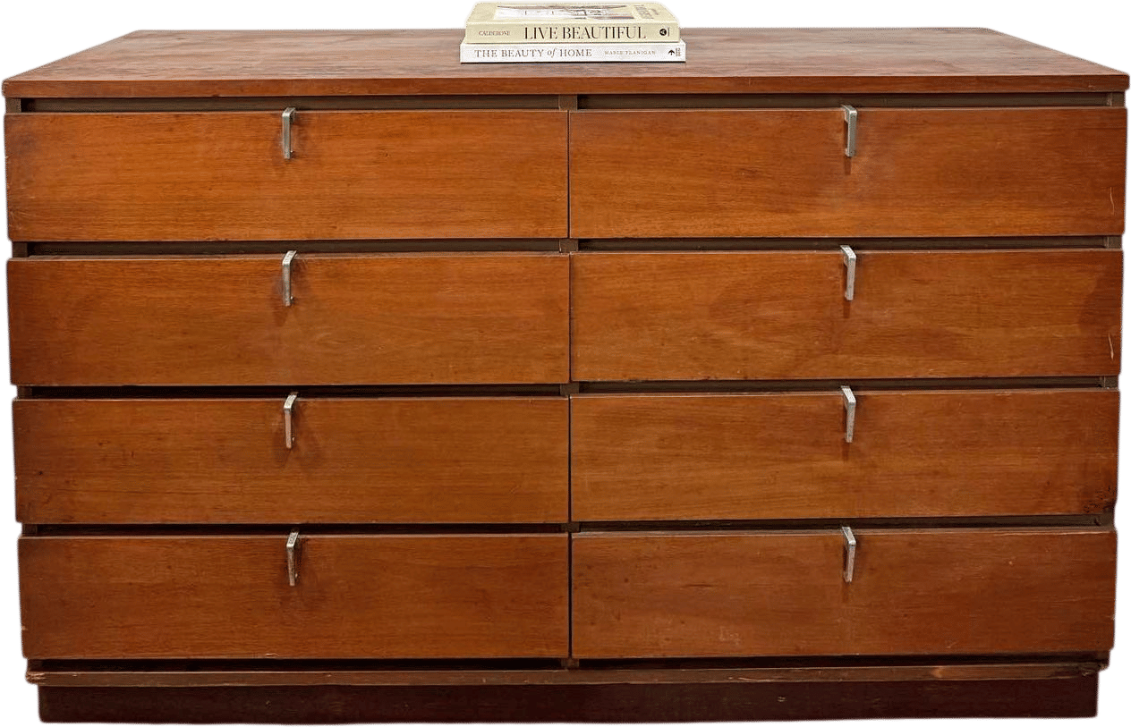 Mid Century Modern Lowboy Dresser / Credenza