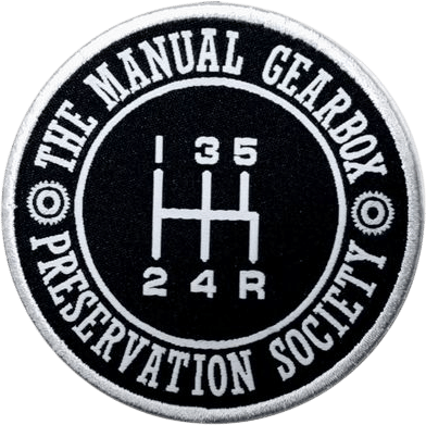 The Manual Gearbox Preservation Society Patch