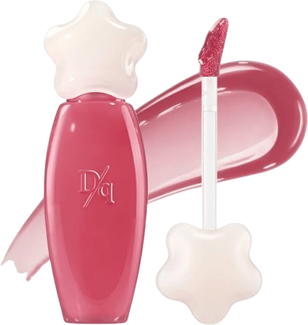 dasique Pure Water Lip Gloss #14 Coolish 0.09 oz | Variety of Colors | Dewy Gloss | Buildable Gloss Tesxture | Non-Sticky | K-beauty