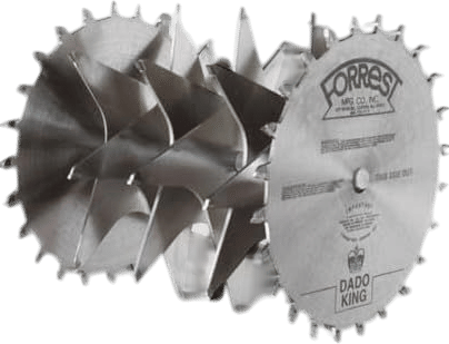 Forrest DK08244 Dado King 8-inch 29/32-inch Width 5/8-inch Bore Dado Blade Set