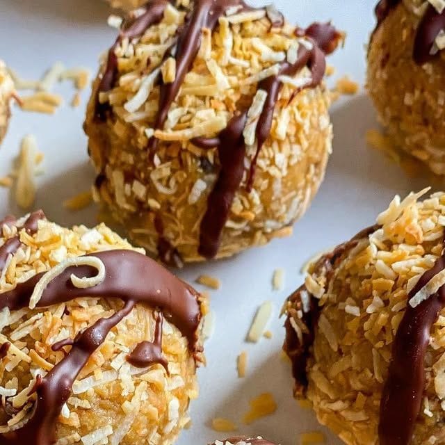 Samoa cookie dough bites