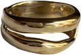 FRIDA Double Ring in 14K Gold