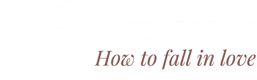 Doing the 36 questions to fall in love on a first date / also with all your friends / also with everyone you happen to hang out with
