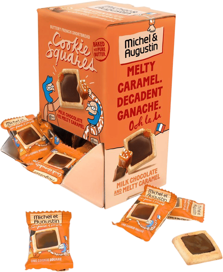 Milk Chocolate Caramel Shortbread Cookies