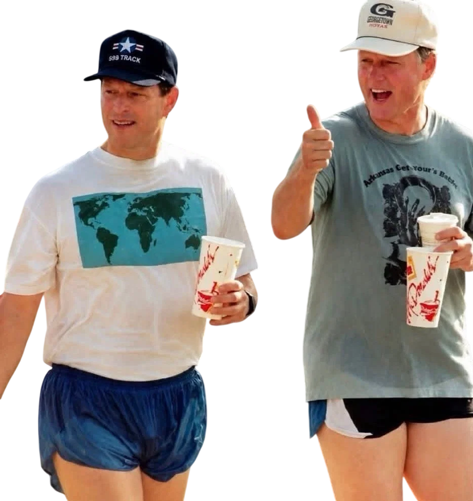 Bill Clinton and Al Gore at Lunch (1992)
