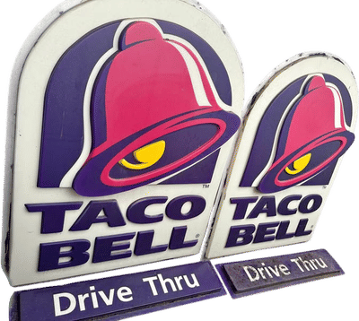 Vintage Taco Bell Sign