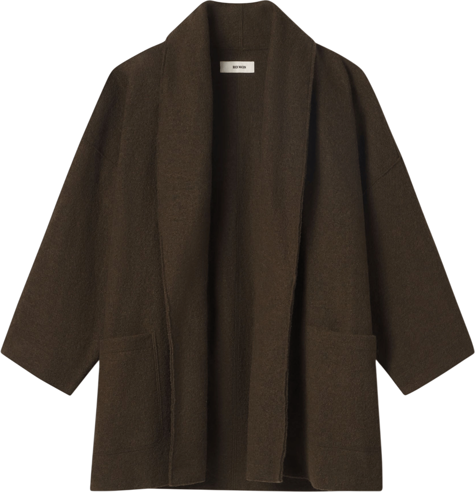 Buck Mason Felted Wool Blanket Coat