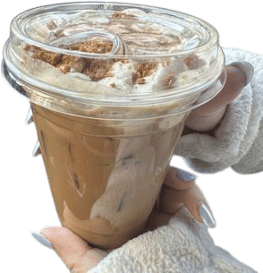 Iced Cinnamon Sugar Latte with Pumpkin Cold Foam