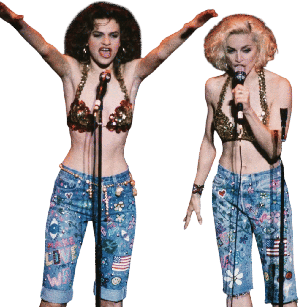 Madonna and Sandra Bernhard sing I Got You Babe (1989)