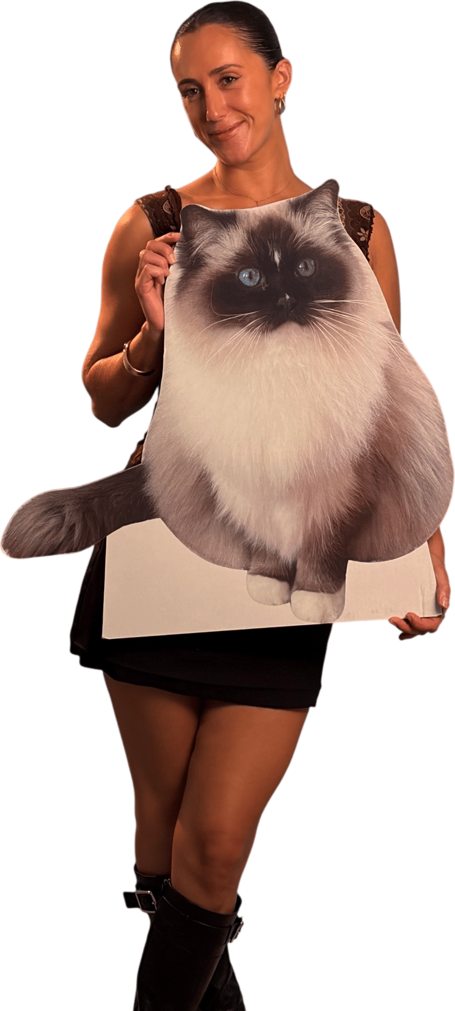 getting a cardboard cutout of your pet
