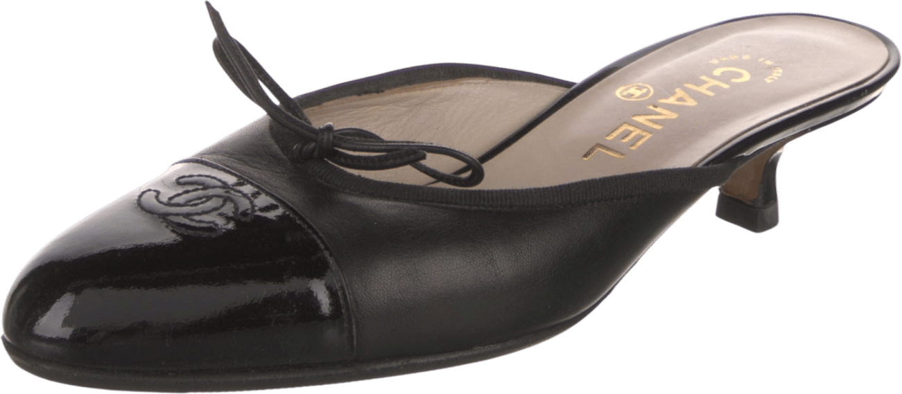 Ballet Kitten Heel Mules
