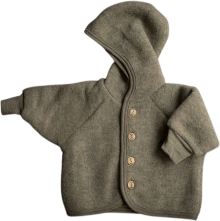 Wool baby jacket
