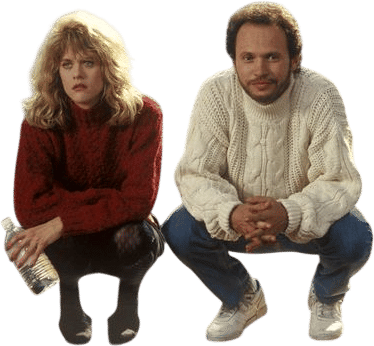 The sweaters in When Harry Met Sally (1989)