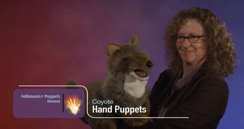 Folkmanis Puppet demonstration videos