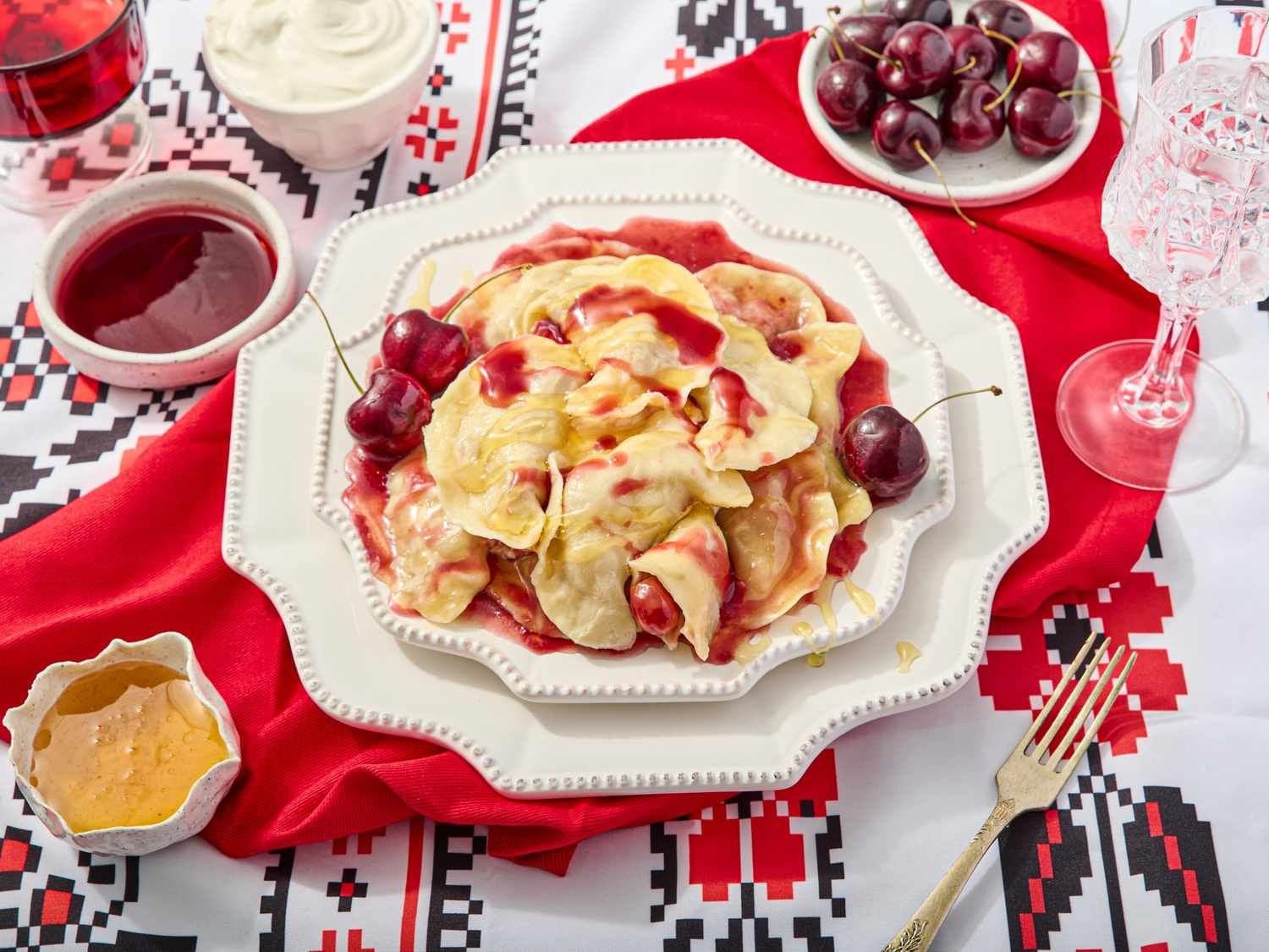 Cook More Ukrainian Recipes like Cherry Dumplings
