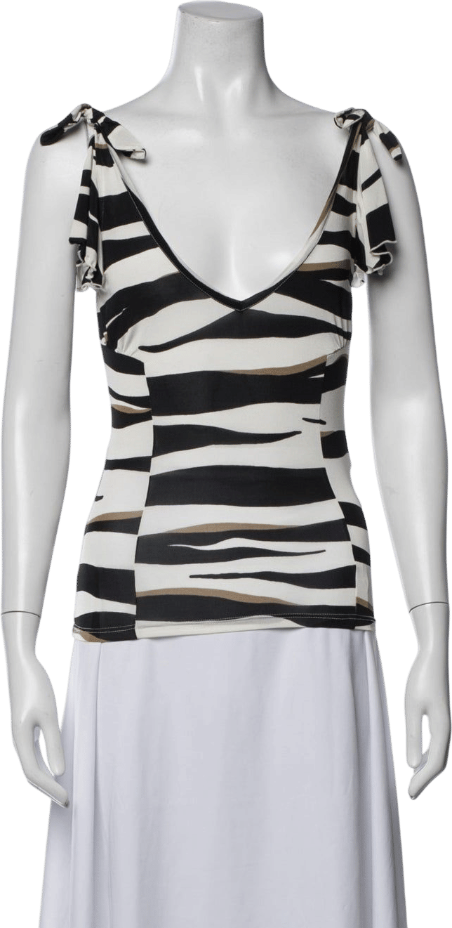 Striped Nylon Top
