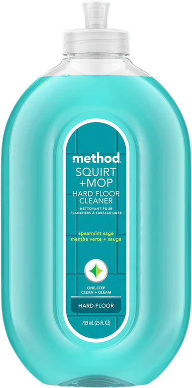 Method squirt + mop hard floor cleaner