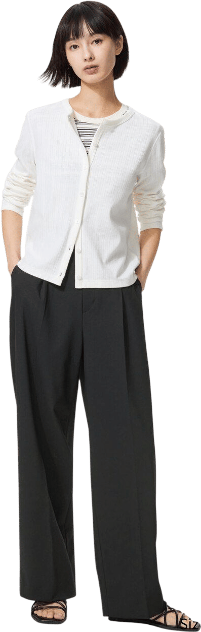 uniqlo pleated pant