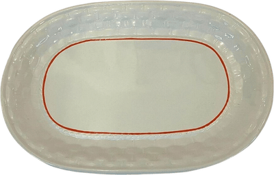 Vintage Cortendorf West Germany Basketweave Platter