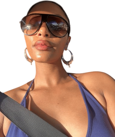 Lexxola - Bella Sunglasses in Black & Taupe