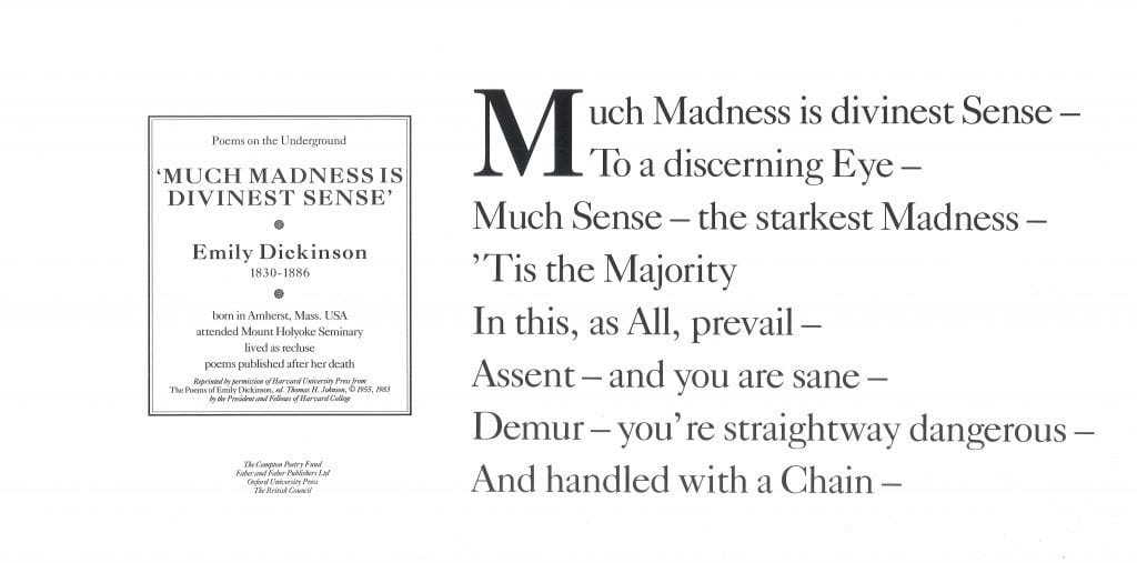 Much Madness is Divinest Sense