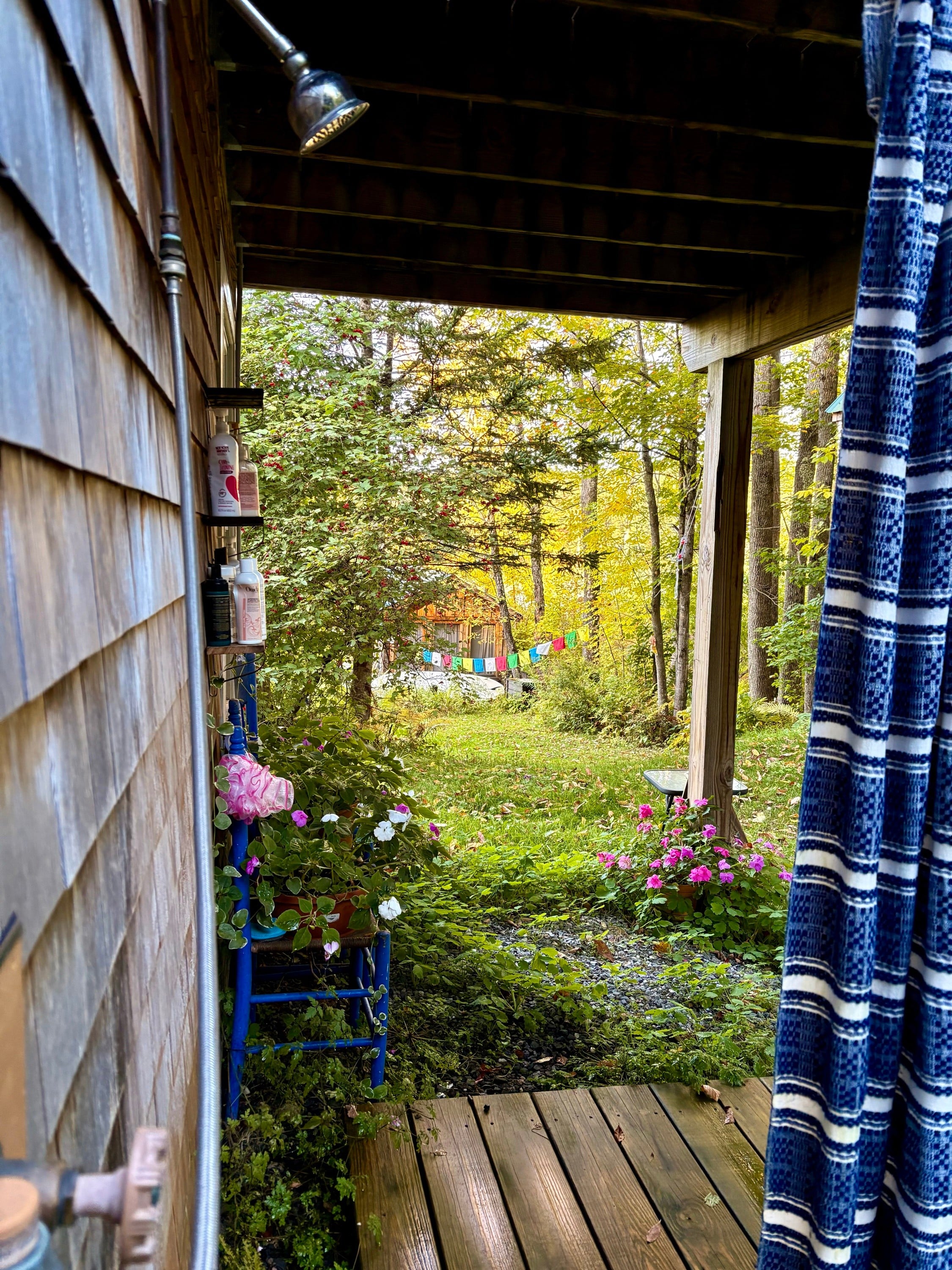 Outdoor shower