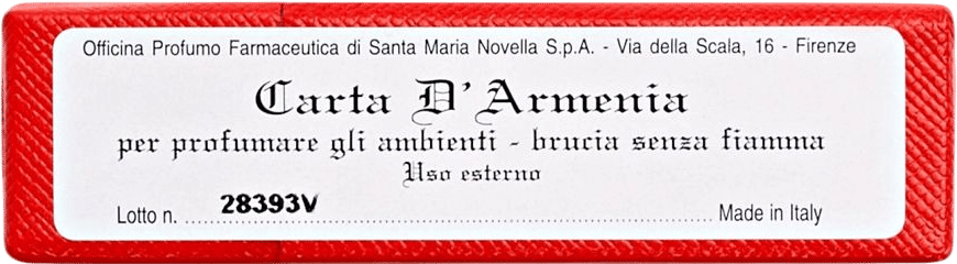 Carta d'Armenia Burning Papers (Santa Maria Novella)