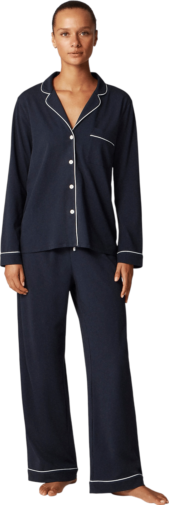 J.Crew Dreamy Cotton-Blend Pajama Pant Set