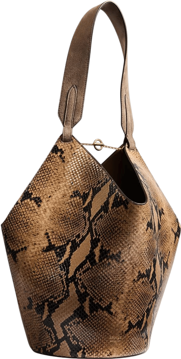Lotus Tote in Python | Khaite