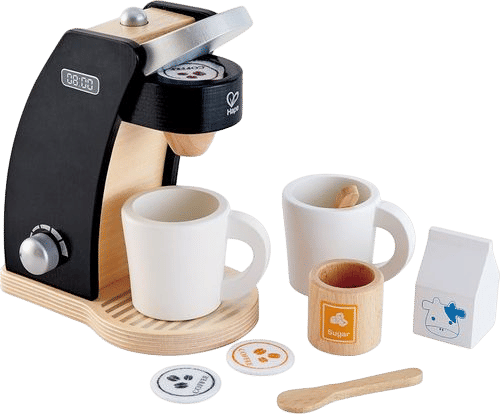 Wooden Coffee Maker Playset