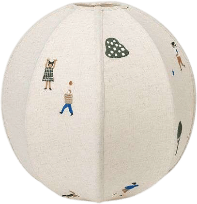 The Park Embroidered Lampshade (Ferm Living)