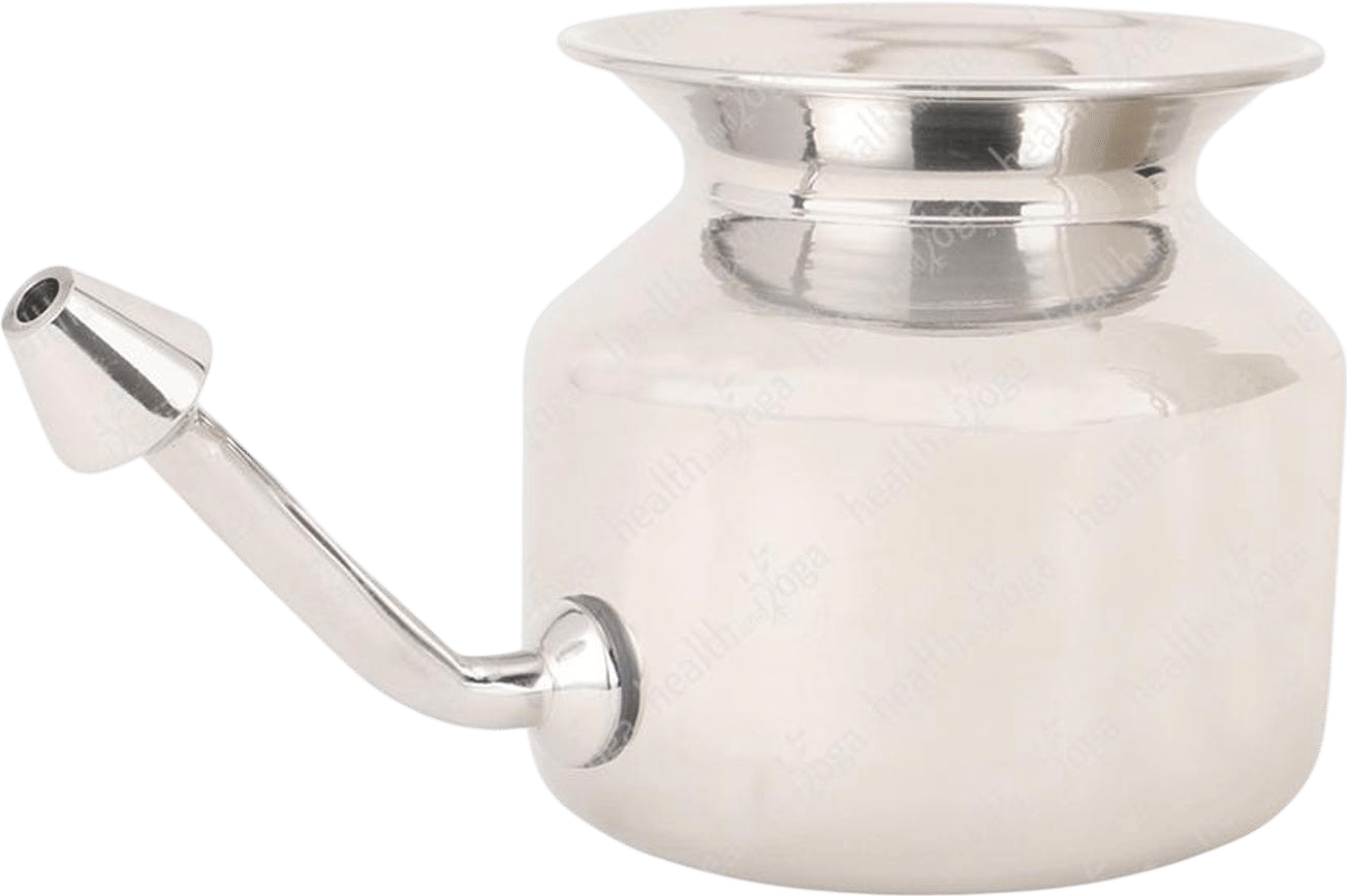 Handcrafted Stainless Steel Neti Pot