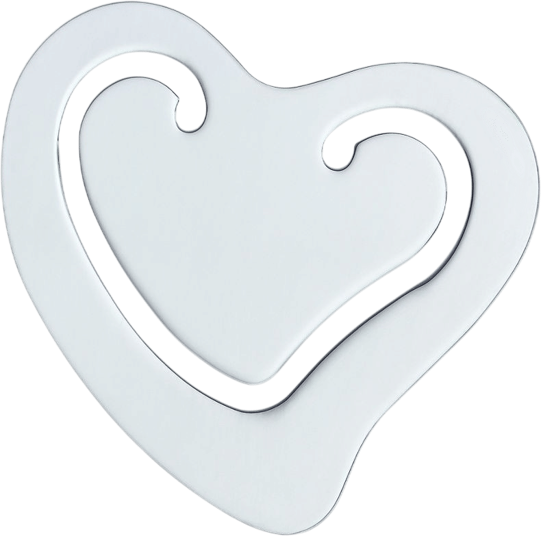 Elsa Peretti Heart Bookmark