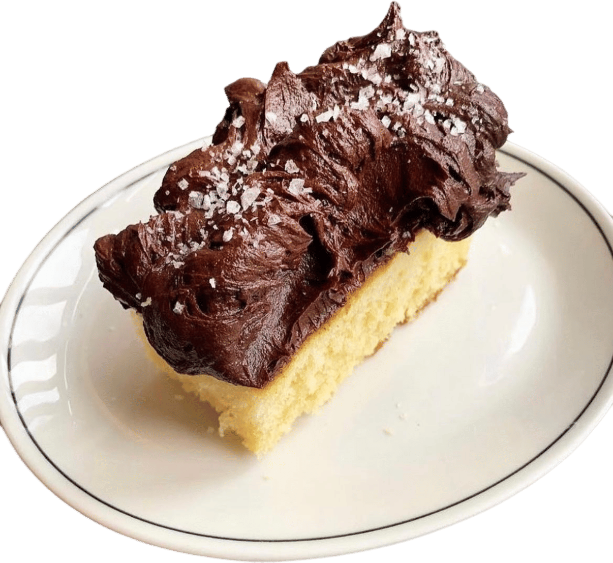 Yellow cake at Bar Bete, Cobble Hill, Brooklyn