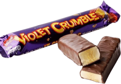 Violet Crumble Chocolate Bars