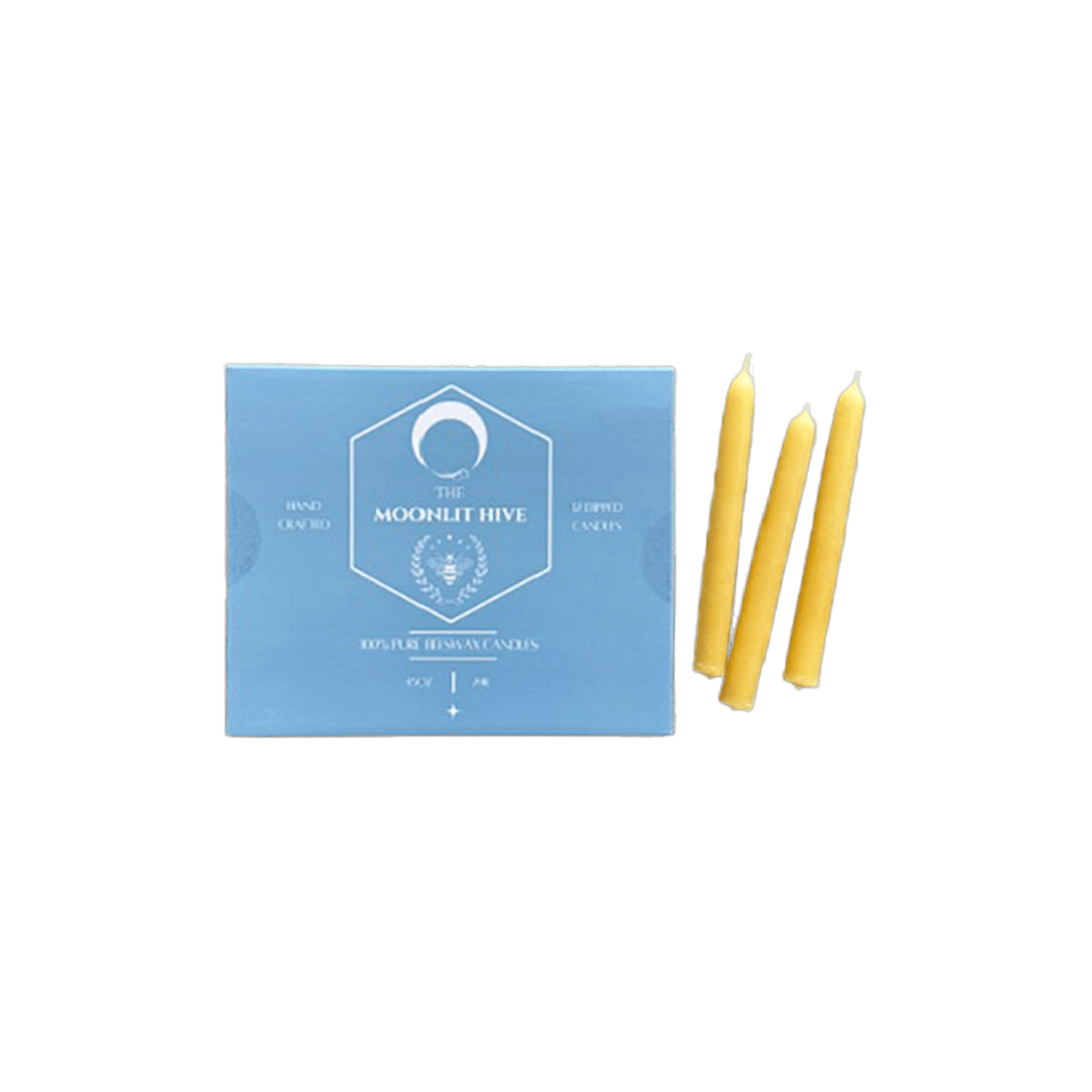 Natural Beeswax Candles for Celebration Rings