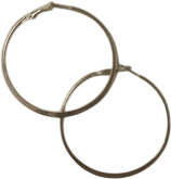 brandy melville silver hoops