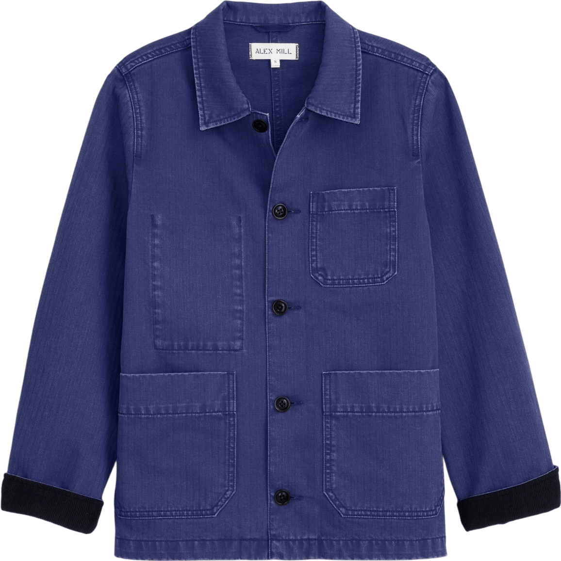 Britt Work Jacket In Herringbone