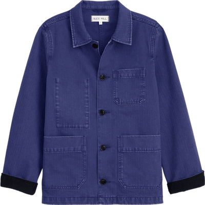 Britt Work Jacket in Herringbone