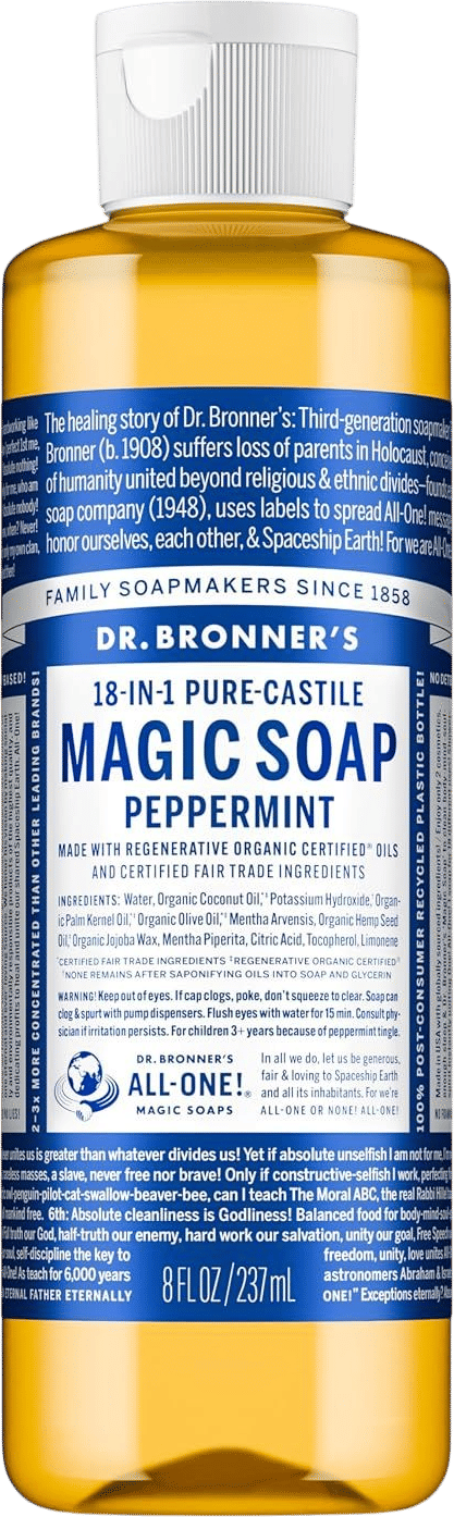 Dr Bronner’s Magic Castile Soap - Peppermint